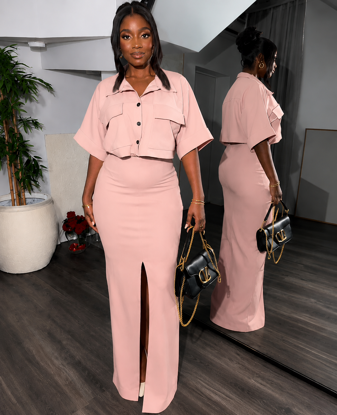 Ensemble robes satin 💕