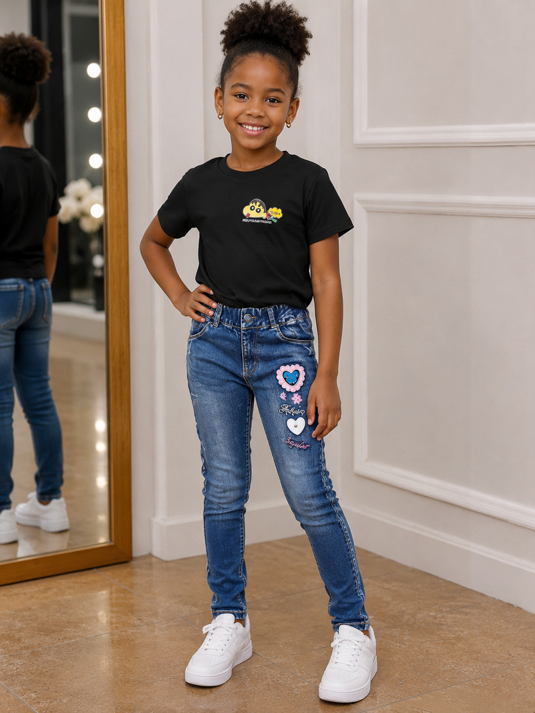 👖✨ ENSEMBLE FILLE – STYLE & TENDANCE